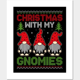 Christmas with my Gnomies Posters and Art